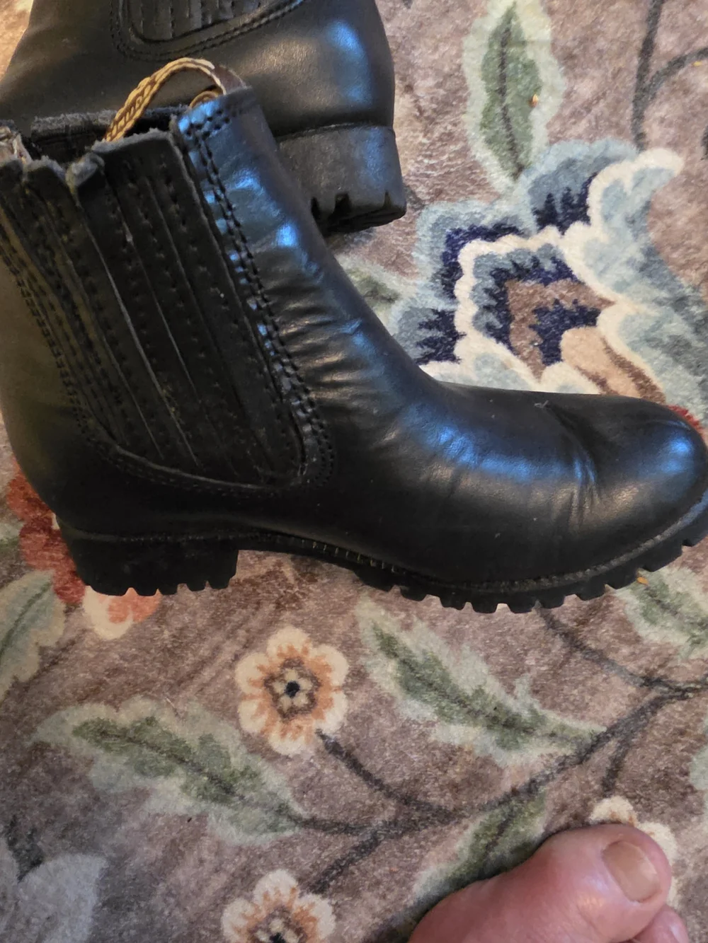 Leather   Toddler Ankle Chelsea Boots Cocoyin